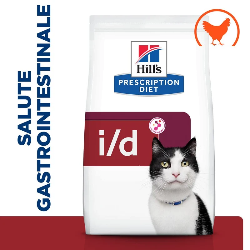 Hill's PRESCRIPTION DIET i/d alimento per gatti con pollo
