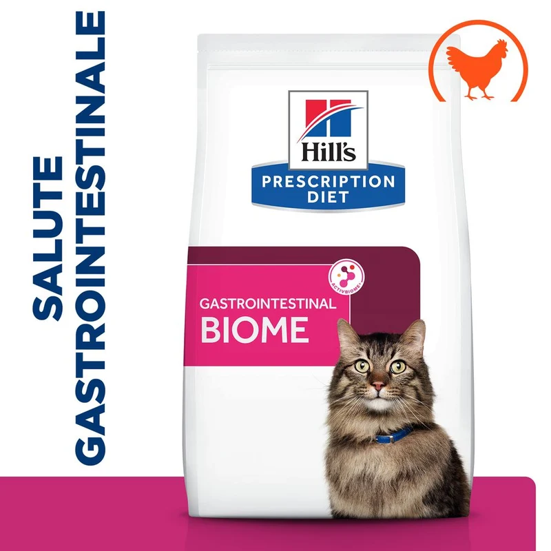 Hill's PRESCRIPTION DIET Gastrointestinal Biome Alimento per gatti con pollo