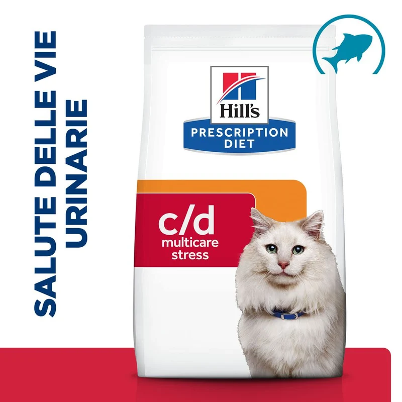 Hill's PRESCRIPTION DIET c/d Multicare Stress Cat Food with Ocean Fish