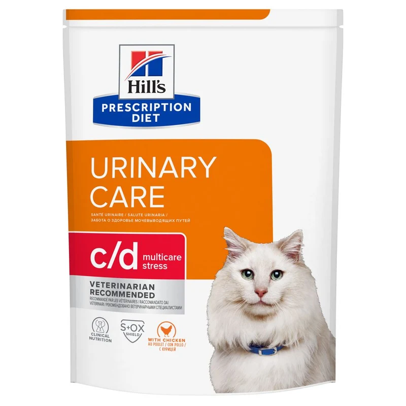 Hill's PRESCRIPTION DIET c/d Multicare Stress alimento per gatti con pollo
