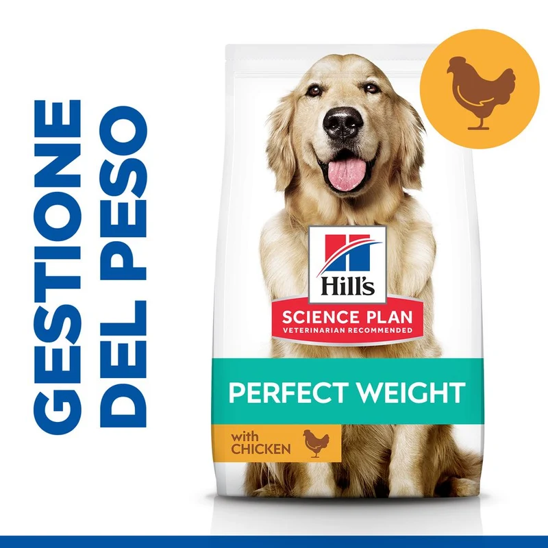 Hill's Science Plan Perfect Weight Large Breed Adult Alimento per Cani con Pollo