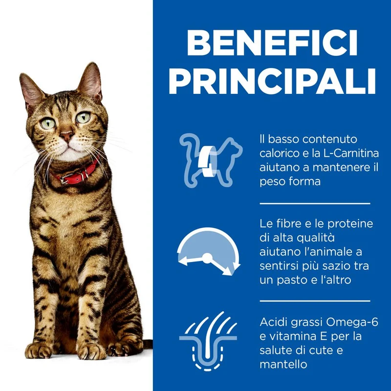 Hill's Science Plan LIGHT ADULT ALIMENTO PER GATTI con POLLO