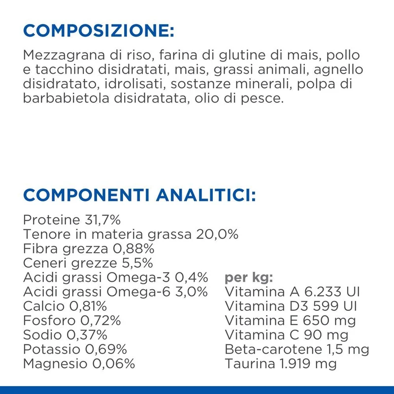 Hill's Science Plan Adult Alimento per Gatti con Agnello