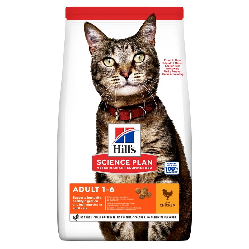 Hill's Science Plan Adult Alimento per Gatti al Pollo
