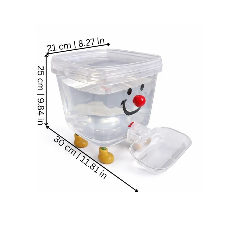 Pet Water Dispenser Fun Design Easy Access Bowl