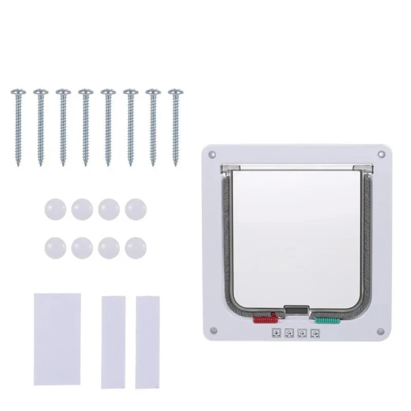 Dog Door Cat Door Pet Door Four Way Locking System