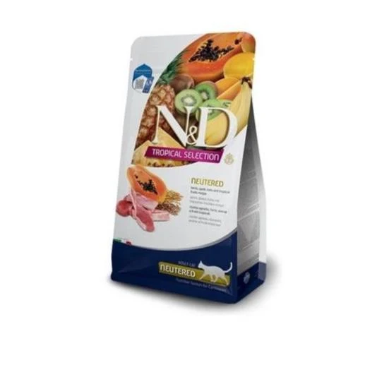 Farmina N&D gatto Tropical Adult Agnello Neutered