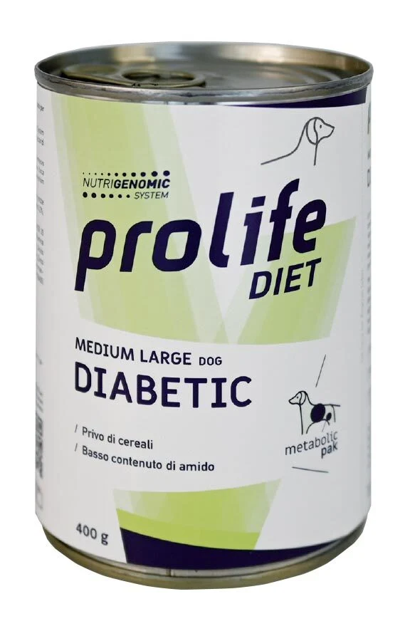 Prolife Dog Diabetic Wet Medium E Large
