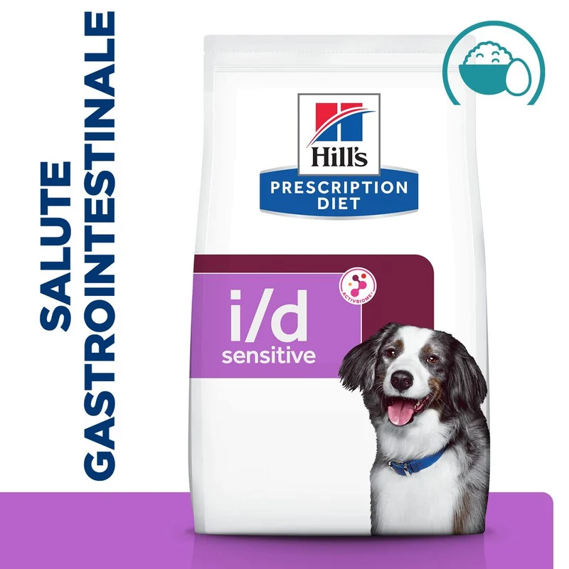 Hill's PRESCRIPTION DIET i/d Sensitive alimento per cani con uova e riso