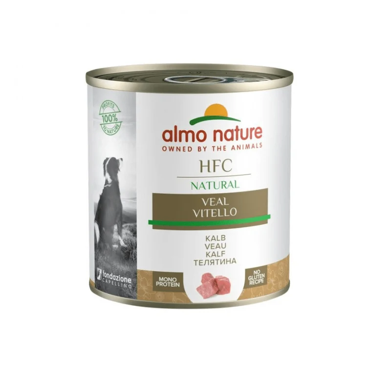 Almo Nature Hfc Natural Vitello 290 Gr Per Cani