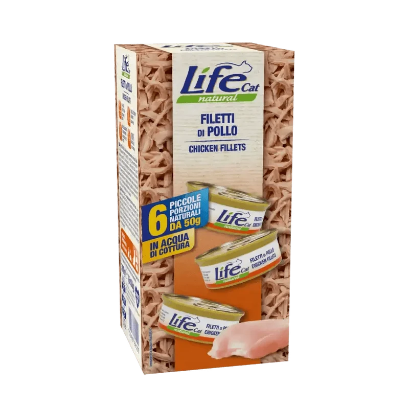 Life Cat Natural Multipack Per Gatti 6X50 Gr