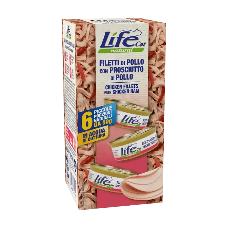 Life Cat Natural Multipack Per Gatti 6X50 Gr