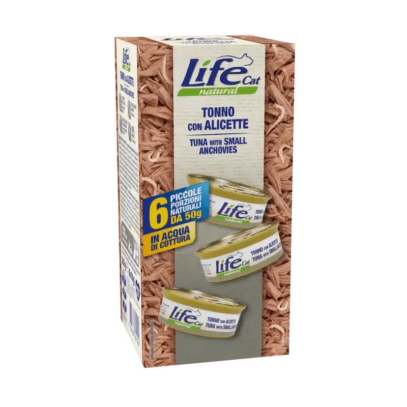 Life Cat Natural Multipack Per Gatti 6X50 Gr