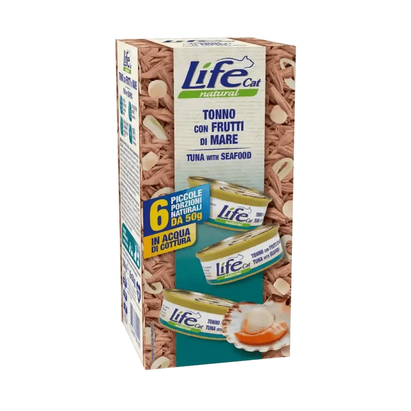 Life Cat Natural Multipack Per Gatti 6X50 Gr