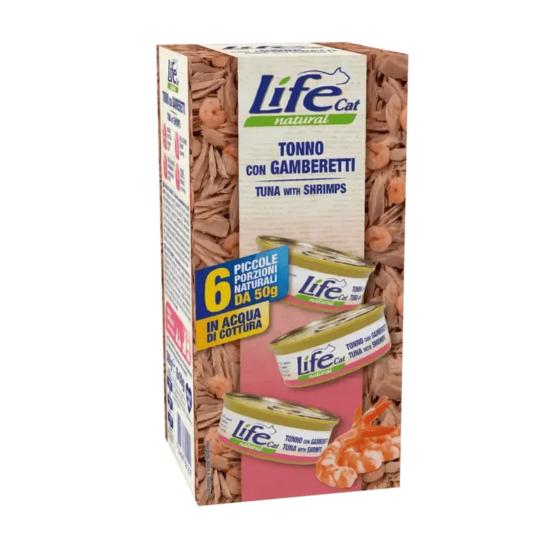 Life Cat Natural Multipack Per Gatti 6X50 Gr