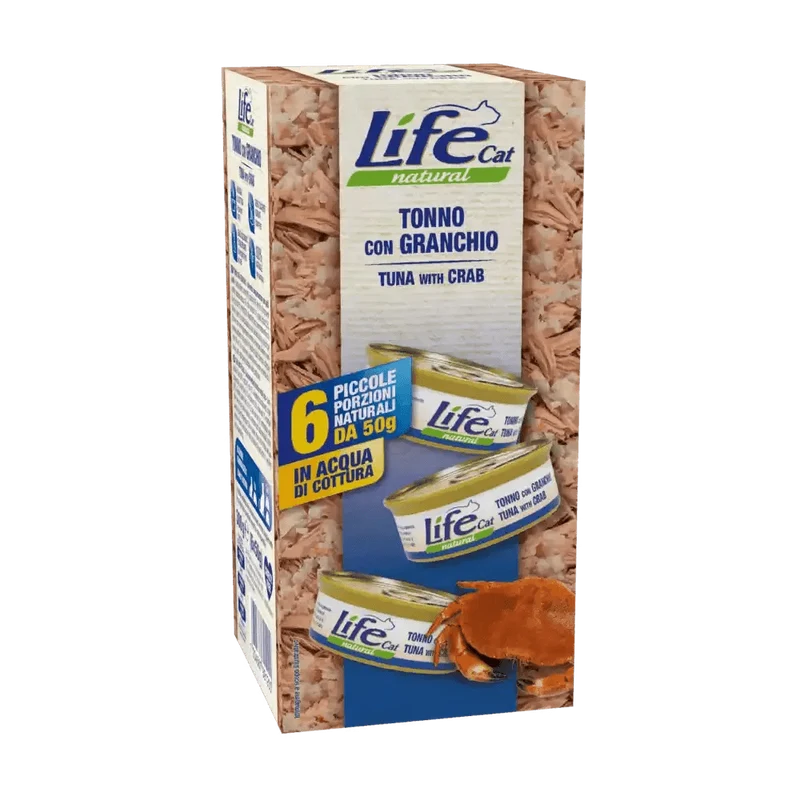 Life Cat Natural Multipack Per Gatti 6X50 Gr