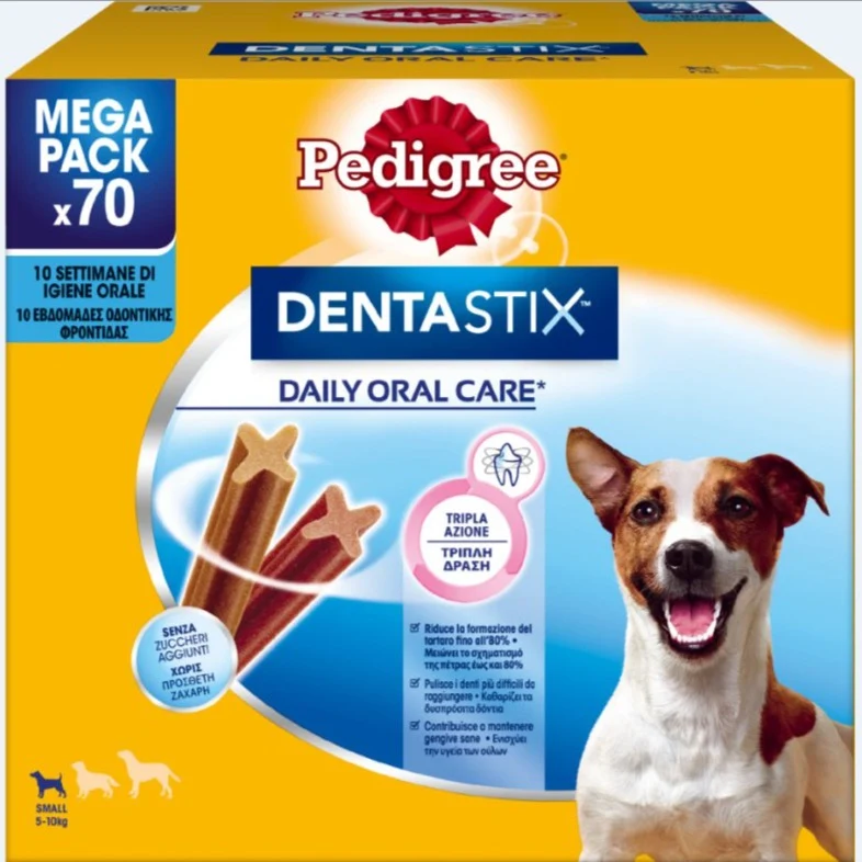 Pedigree Cane - Dentastix Small - Megapack 70 Pz. X 110 Gr