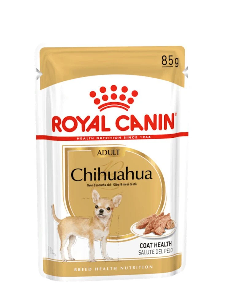 Chihuahua Umido Royal Canin 12x85gr salute del pelo