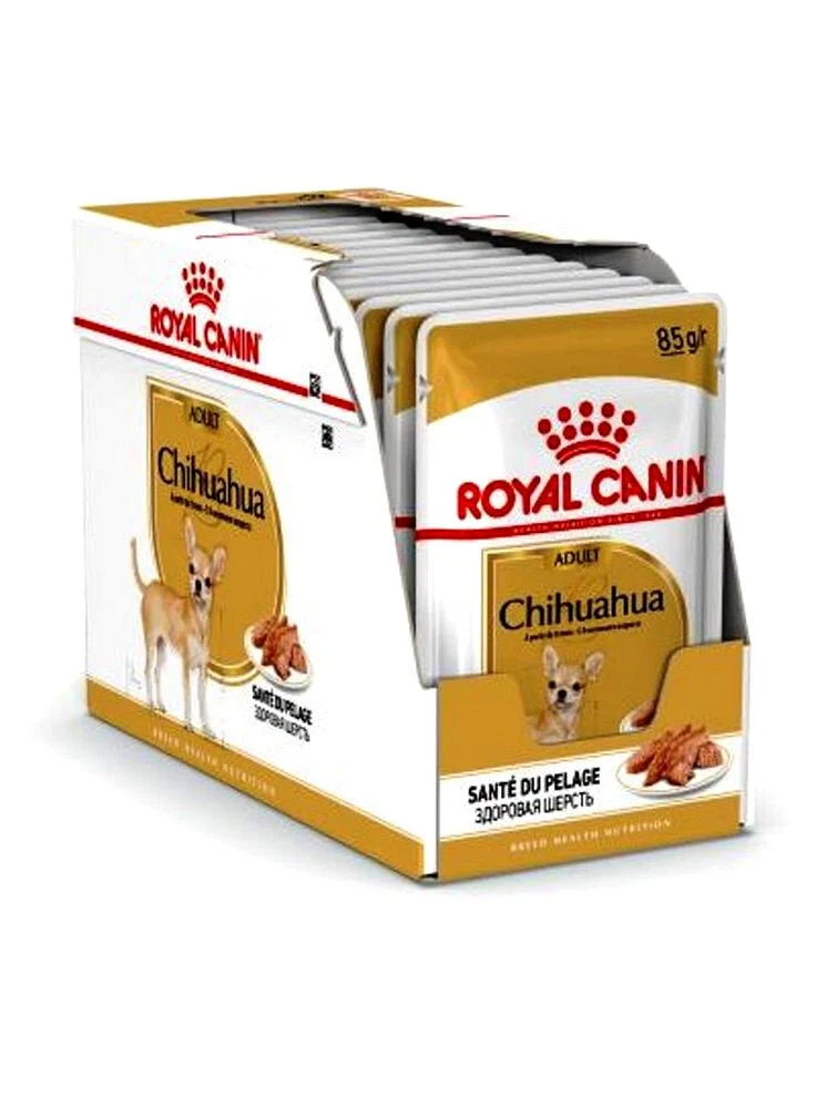 Chihuahua Umido Royal Canin 12x85gr salute del pelo