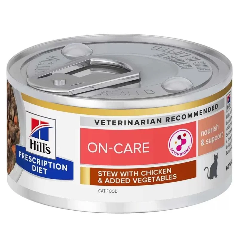 Hill'S Prescription Diet On-Care Spezzatino Per Gatti Adulti 82g Multipack 24 Pezzi
