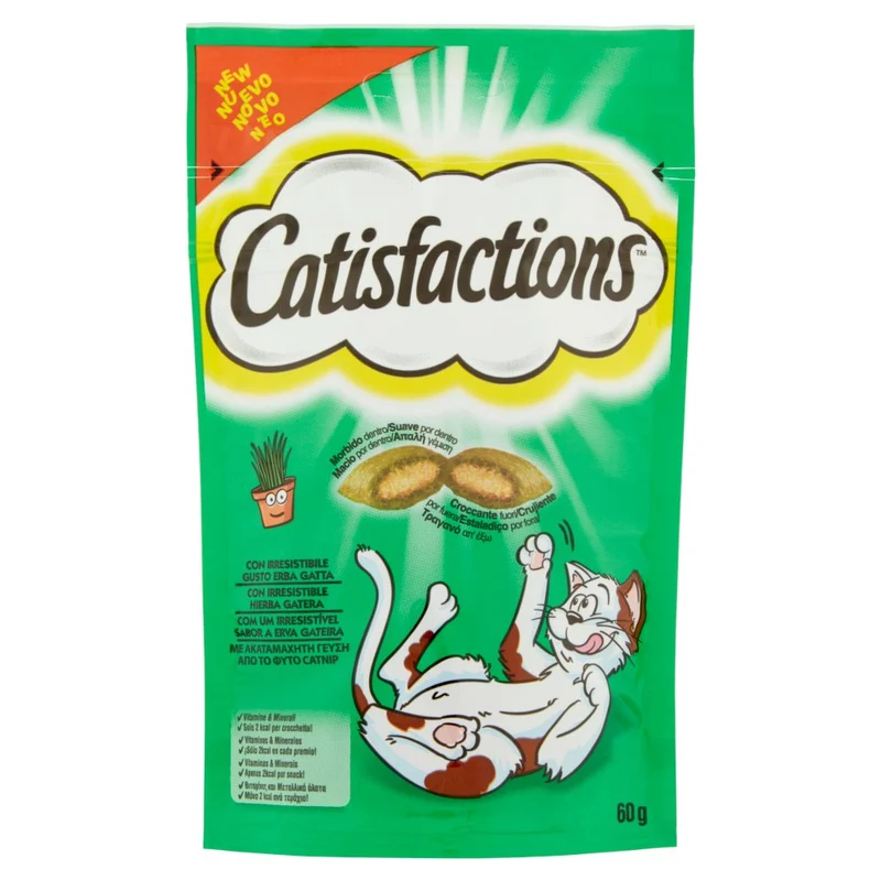 Catisfaction Snack Gatto 60Gr