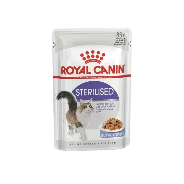 Royal Canin Sterilised Jelly Gatto Adult Multipack 12x85g