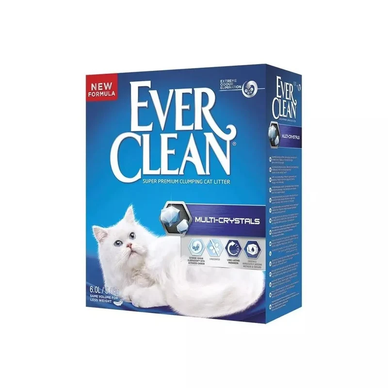Ever Clean Lettiera Gatto Multi Crystals 6L