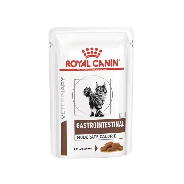Royal Canin Gastrointestinal Moderate Calorie Gatto Adult Multipack 12x85gr