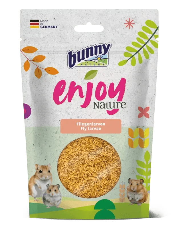 Bunny Enjoy Nature Larve Di Mosca 40G X7
