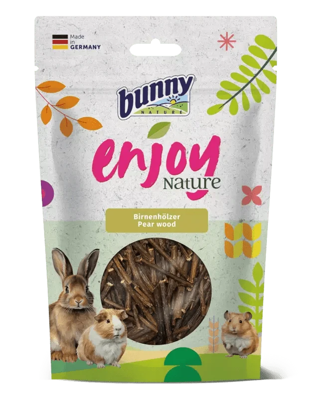 Bunny Enjoy Nature Legno Di Pero100Gr X6