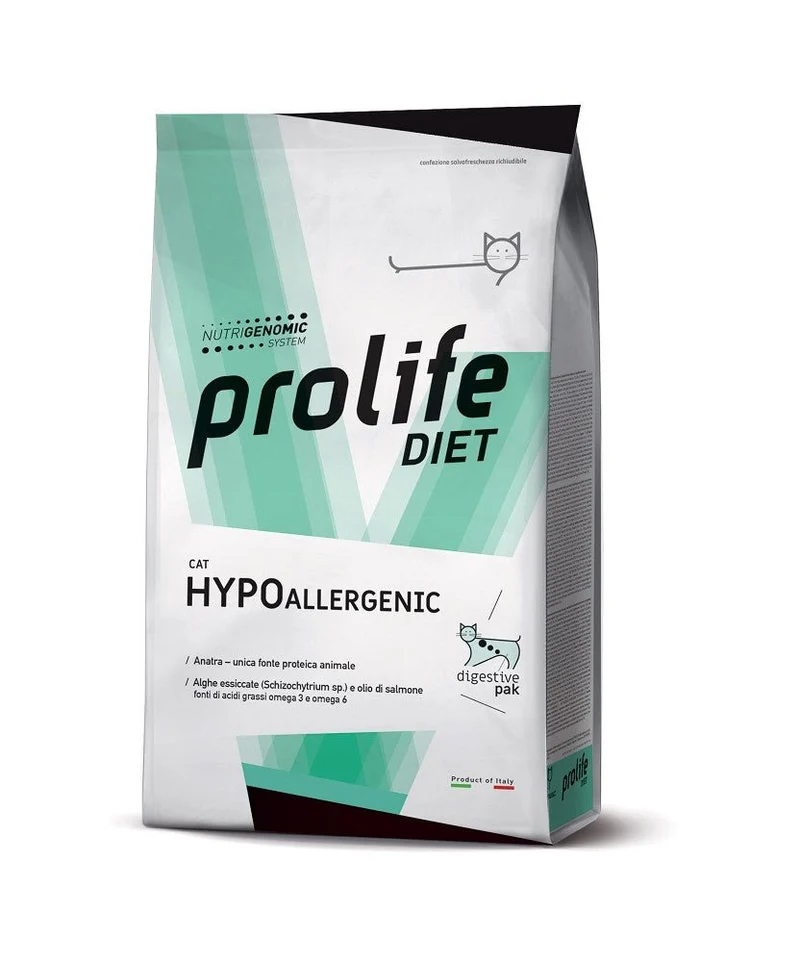 Prolife Hypoallergenic Per Gatti Con Anatra