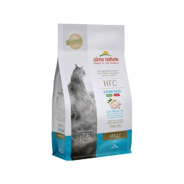 Almo Nature Hfc Sterilised Gatto Adult Merluzzo