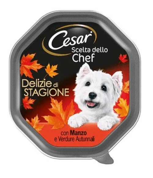 Cesar Cibo Umido per Cani Vaschetta 150gr