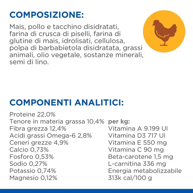 Hill's Science Plan LIGHT MEDIUM ADULT ALIMENTO PER CANI con POLLO