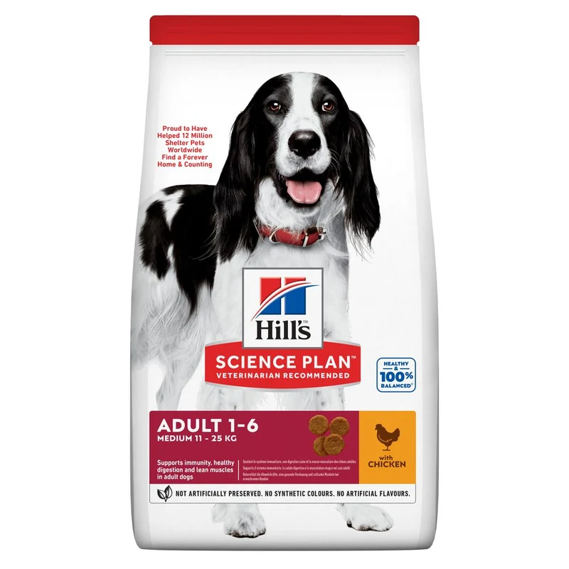 Hill's Science Plan Medium Adult 14KG Pollo