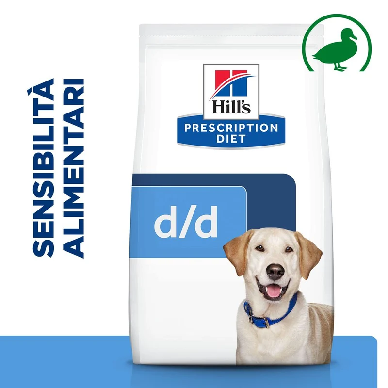 Hill's PRESCRIPTION DIET d/d Dog Food with Duck & Rice 12kg