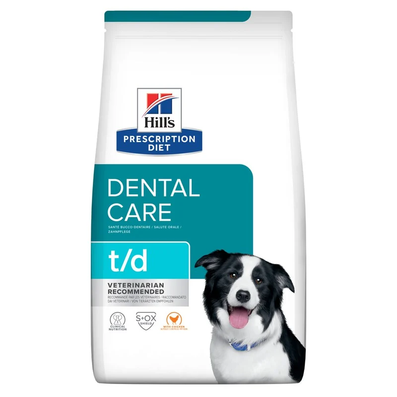 Hill's PRESCRIPTION DIET t/d alimento per cani con pollo