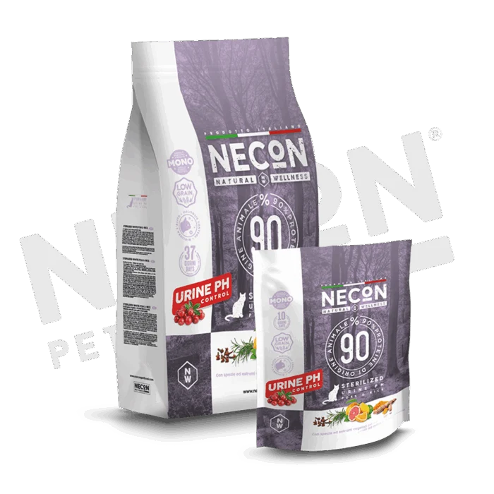 Necon Natural Wellness Gatto Adult Sterilizzato Urine Ph Maiale E Riso