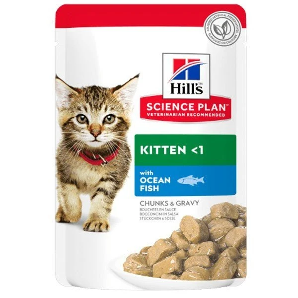 Hill'S Science Plan Kitten Bocconcini Pesce 85G Per Gatti