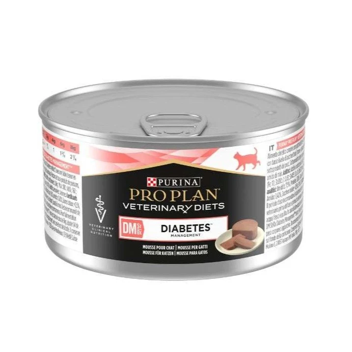 Purina Pro Plan Veterinary Diets Dm Diabetes Management Umido Per Gatti Multipack 24 pezzi