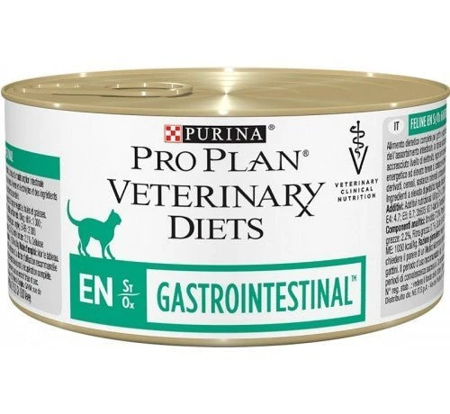 Purina Veterinary Diets En Gastrointestinal 195 g Mousse Per Gatti Multipack 24 pezzi