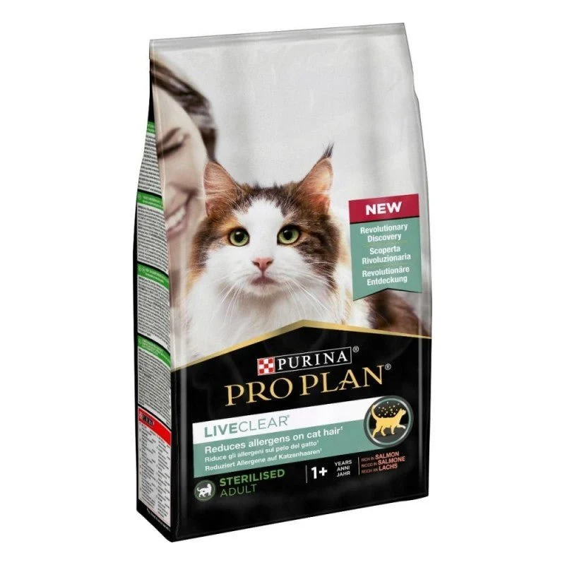 Purina Pro Plan Gatto Liveclear Adult Sterilizzato Salmone 1.4Kg
