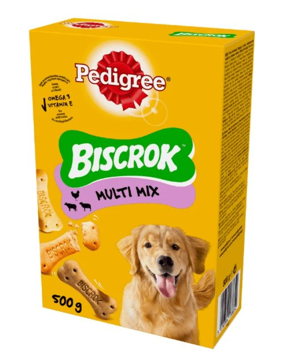 Pedigree Snack Per Cani Multi Biscrok Gr. 500