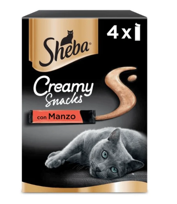 Sheba Creamy Snacks 4x12 gr