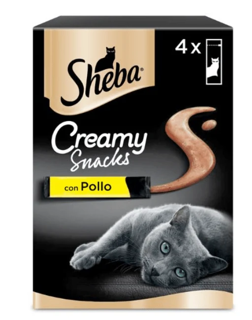 Sheba Creamy Snacks 4x12 gr