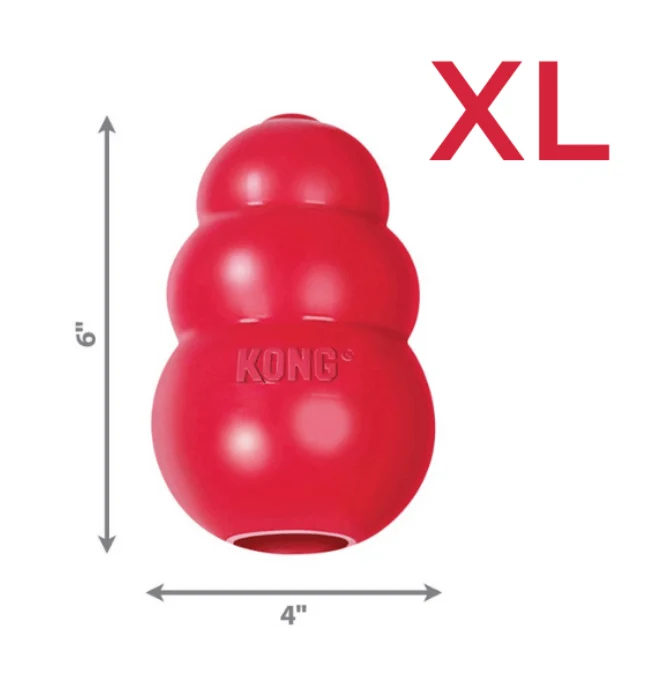 KONG gioco per cani Classic X - LARGE rosso