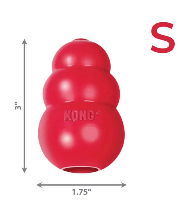 KONG gioco per cani Classic SMALL rosso