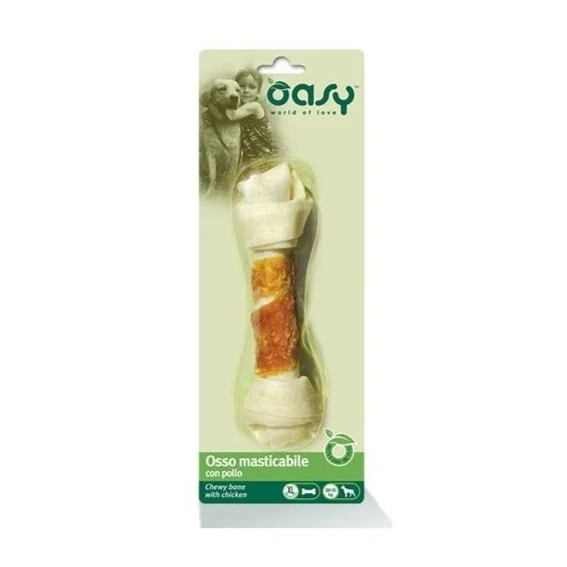 Oasy Cane Snack Osso Masticabile Pollo Tg. Xl 98G
