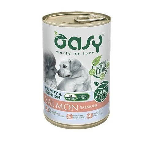 Oasy Wet Dog One - Puppy Medium/Large Lattina 400 Gr