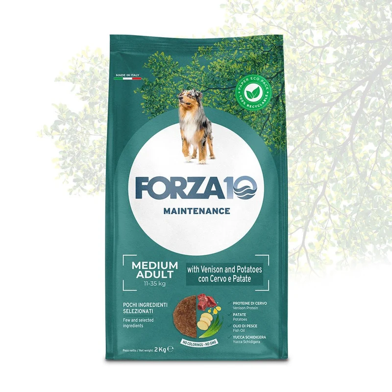 Forza 10 Cane adulto medio crocchette cervo
